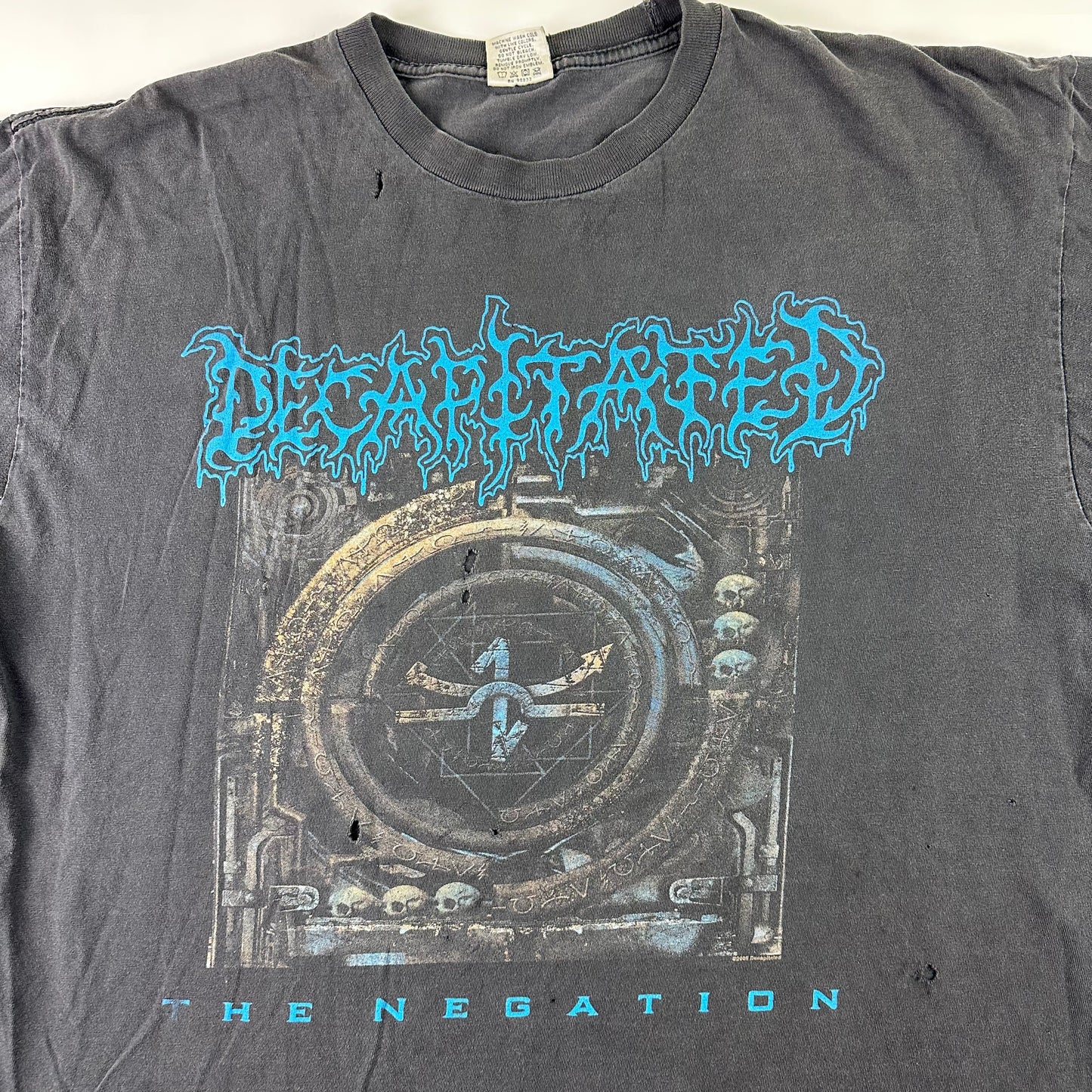 Vintage 2004 Decapitated Shirt XL The Negation