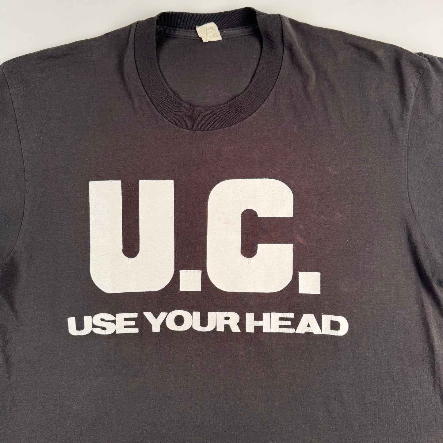 Vintage 80s Uniform Choice Shirt XL Use Your Head