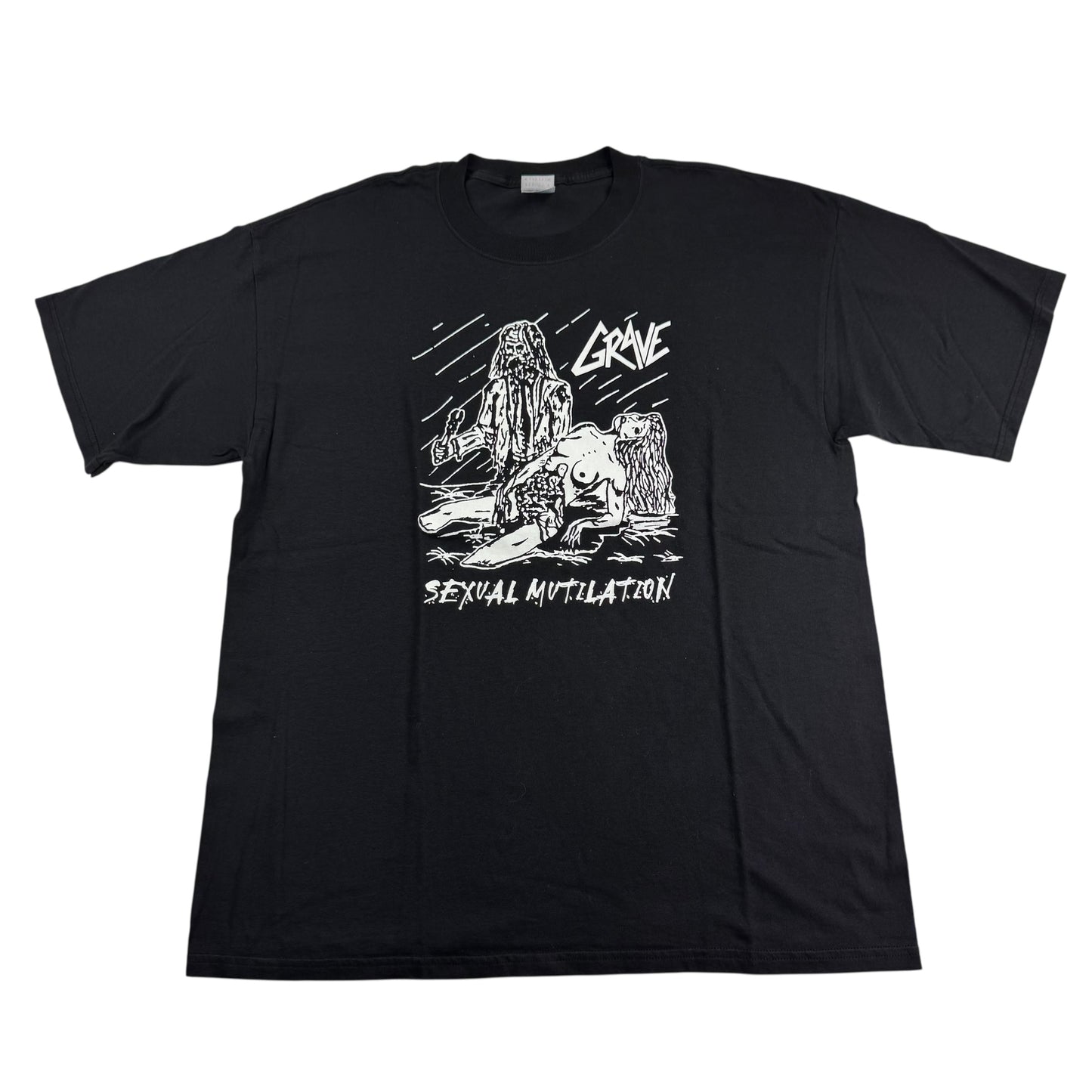 Vintage 2000s Grave Shirt XL Mutilation