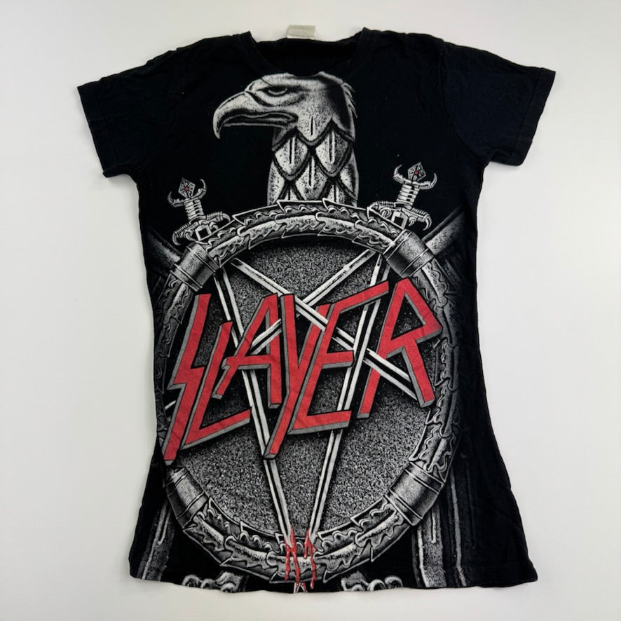 Vintage 2000s Slayer Womens Shirt Medium