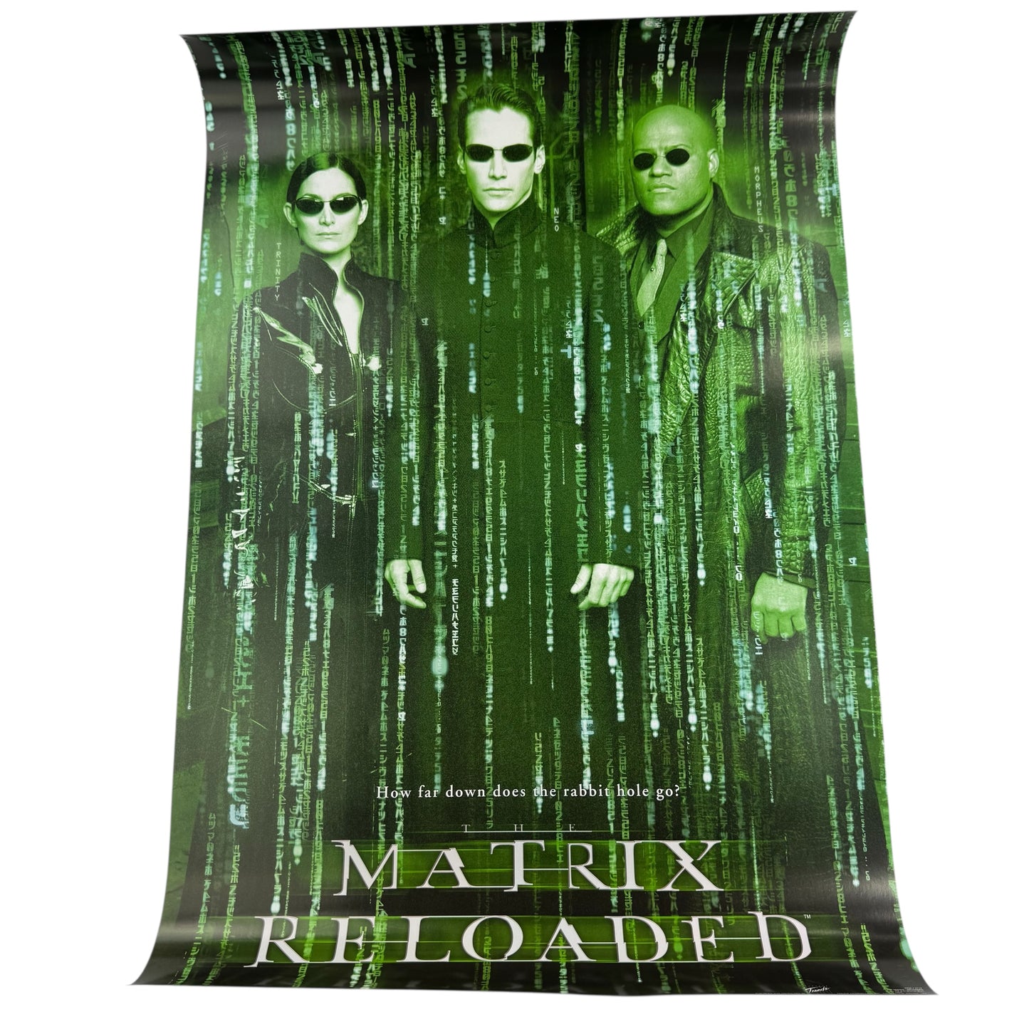 Vintage Matrix Reloaded Poster