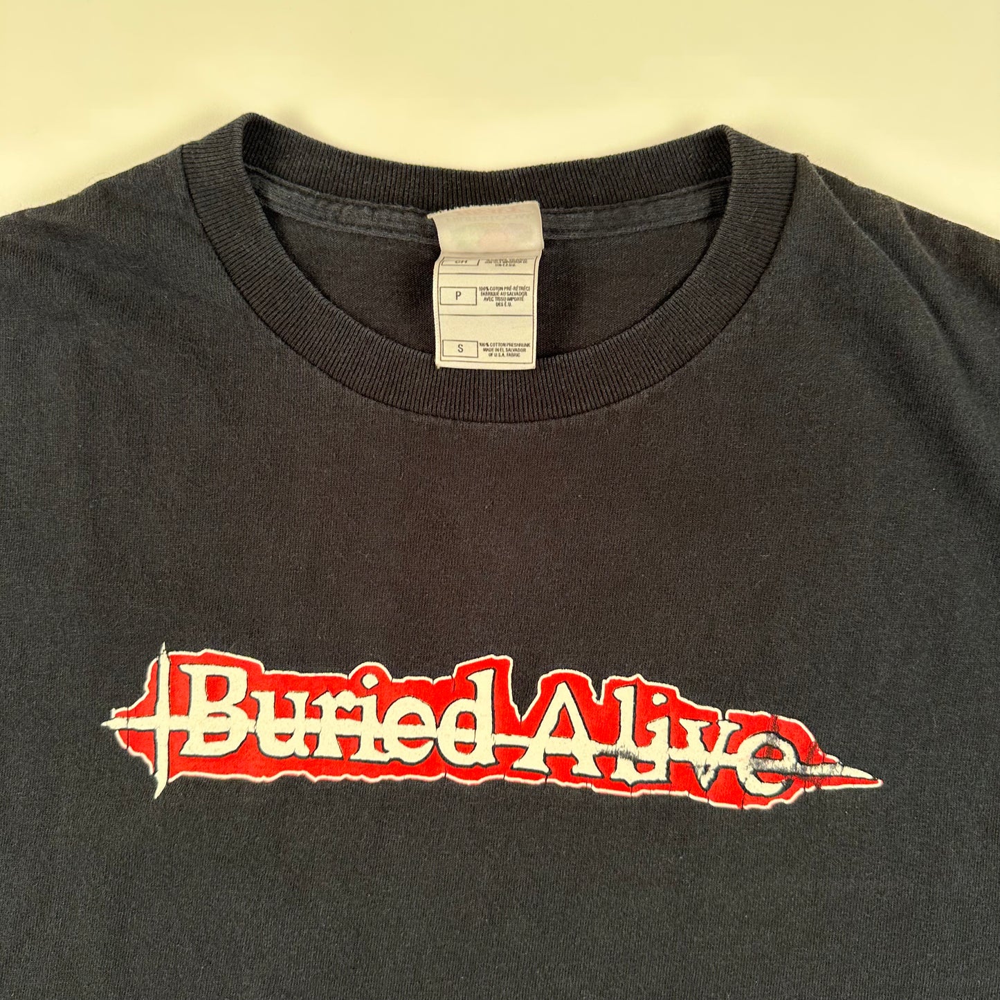 Vintage 2000s Buried Alive Shirt Small