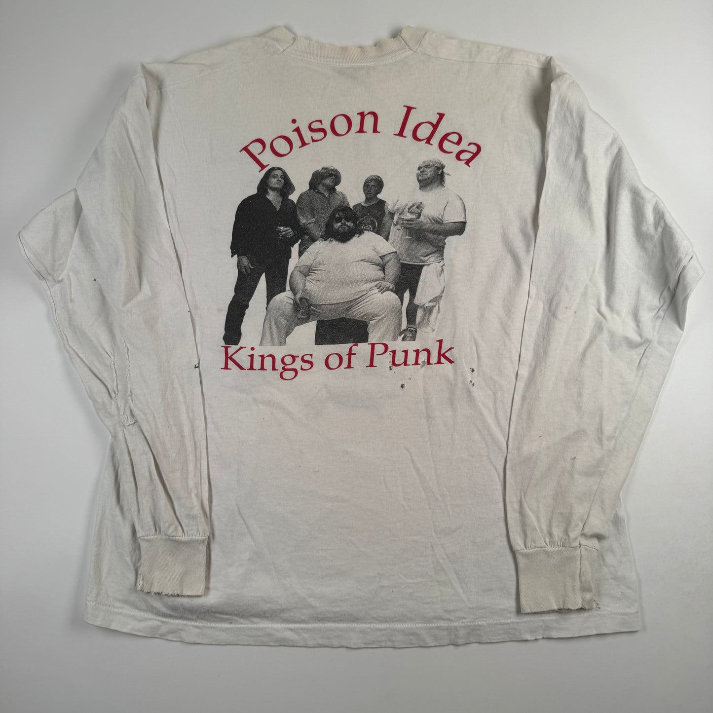 Vintage 90s Poison Idea Long Sleeve Shirt XL Kings Of Punk