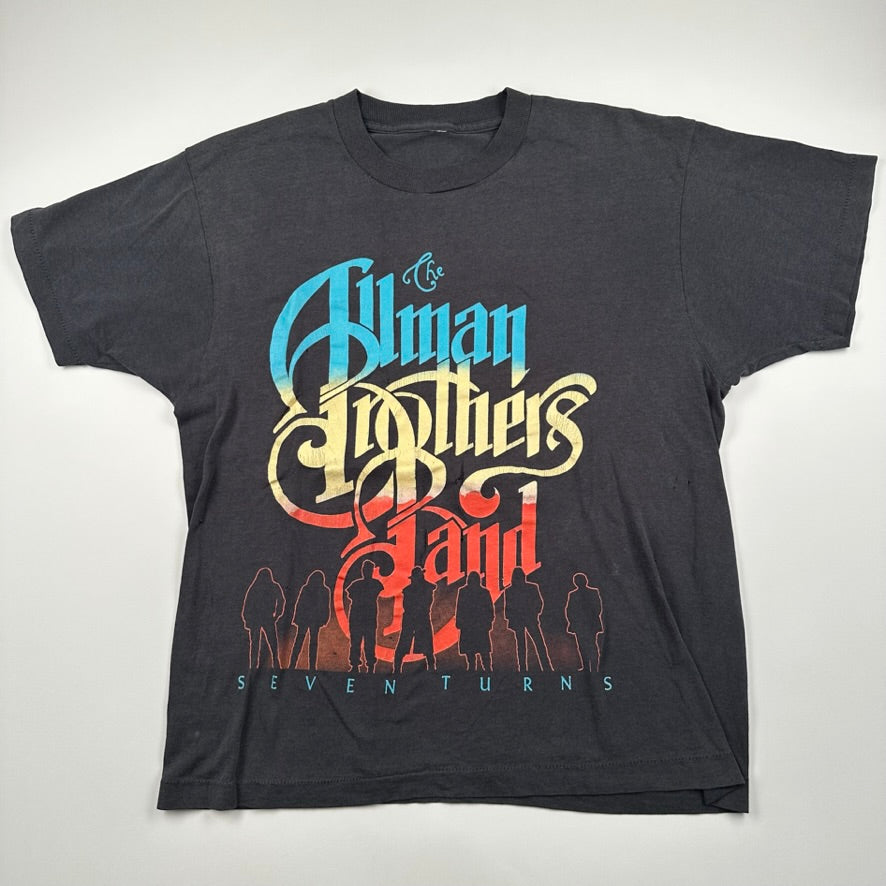 Vintage 1990 The Allman Brothers Band Shirt Medium Seven