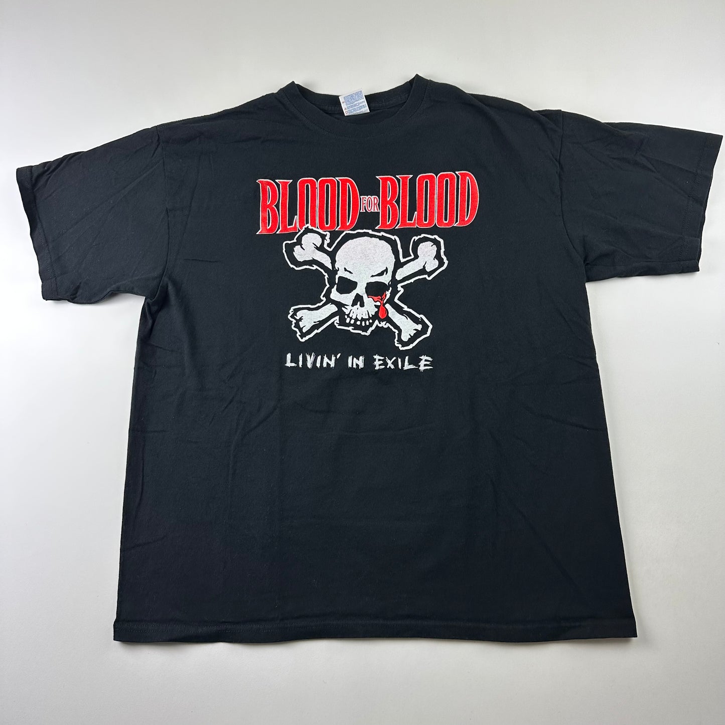 Blood For Blood Shirt XL Livin In Exile