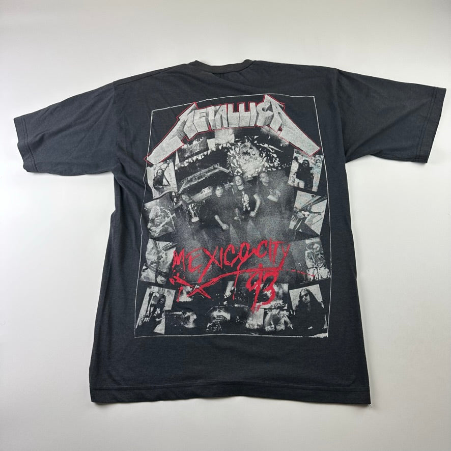 Vintage 1993 Metallica Shirt Large Mexico City
