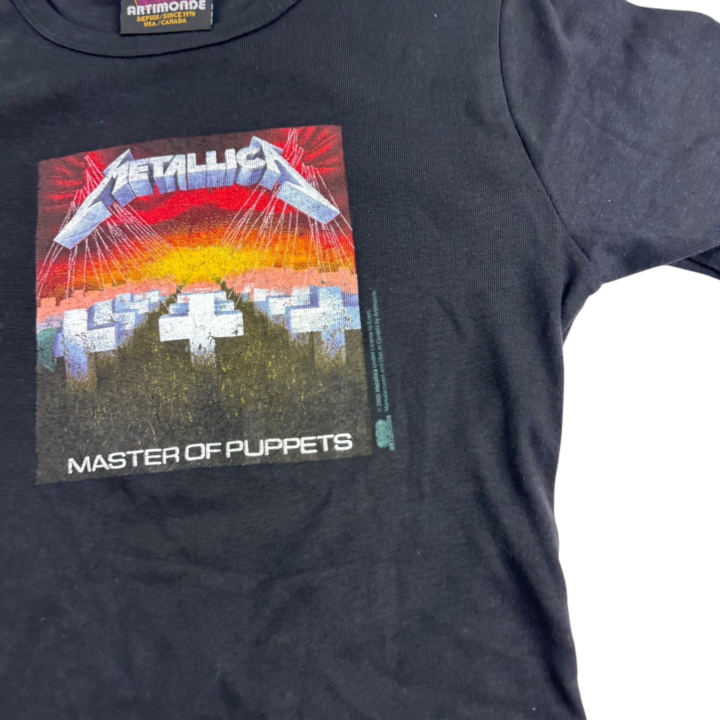 Vintage 2000s Metallica Womens Shirt Large Master Of Puppets