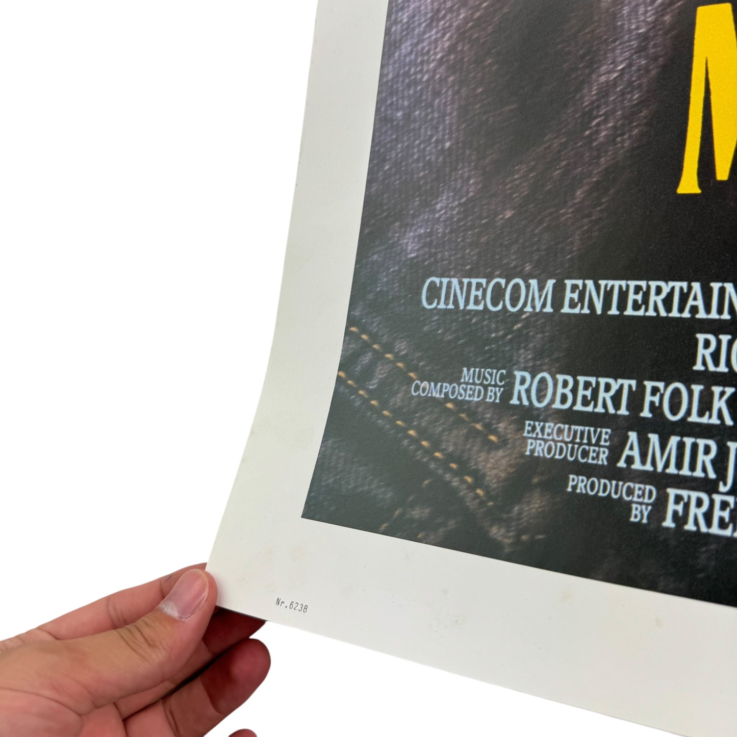 Vintage Miles From Home Poster 1988 Cannes Film Festival