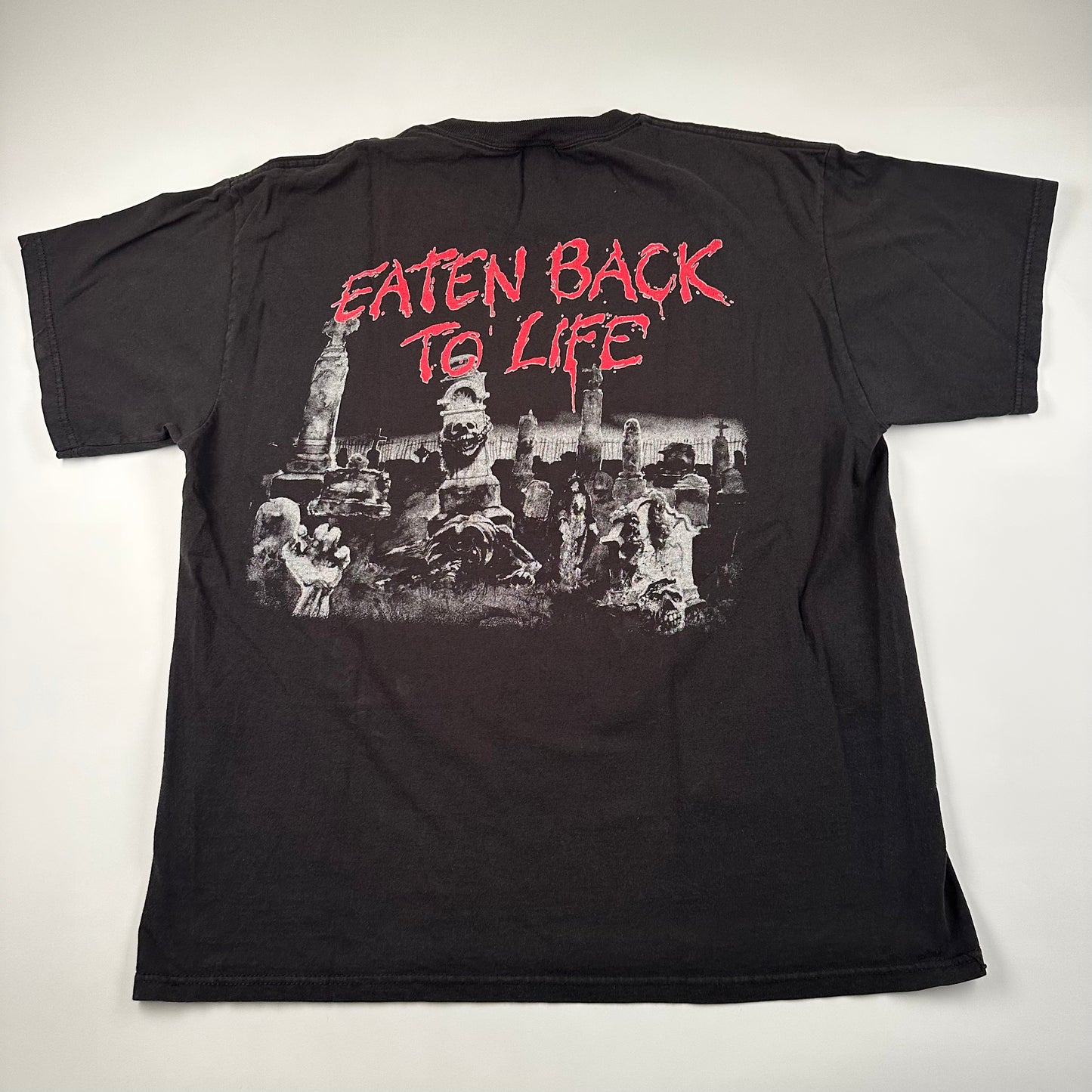 Vintage 90s Cannibal Corpse Shirt Large Eaten Back To Life