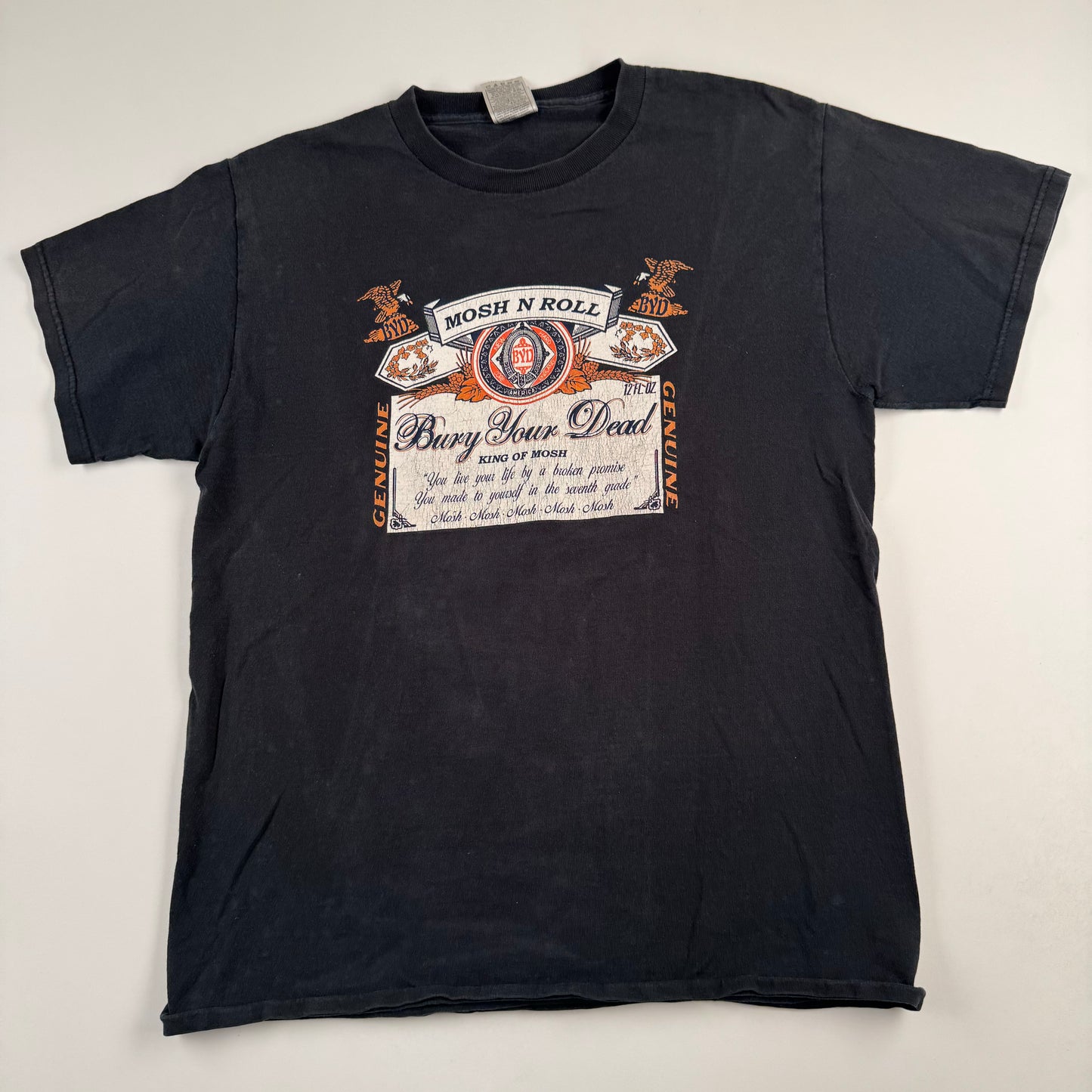 Vintage 2000s Bury Your Dead Shirt Medium Mosh