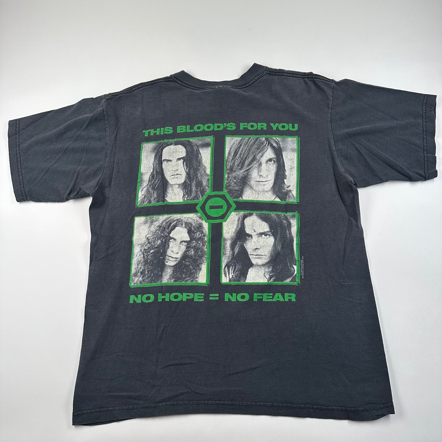 Vintage 1997 Type O Negative Shirt Large The Green Men