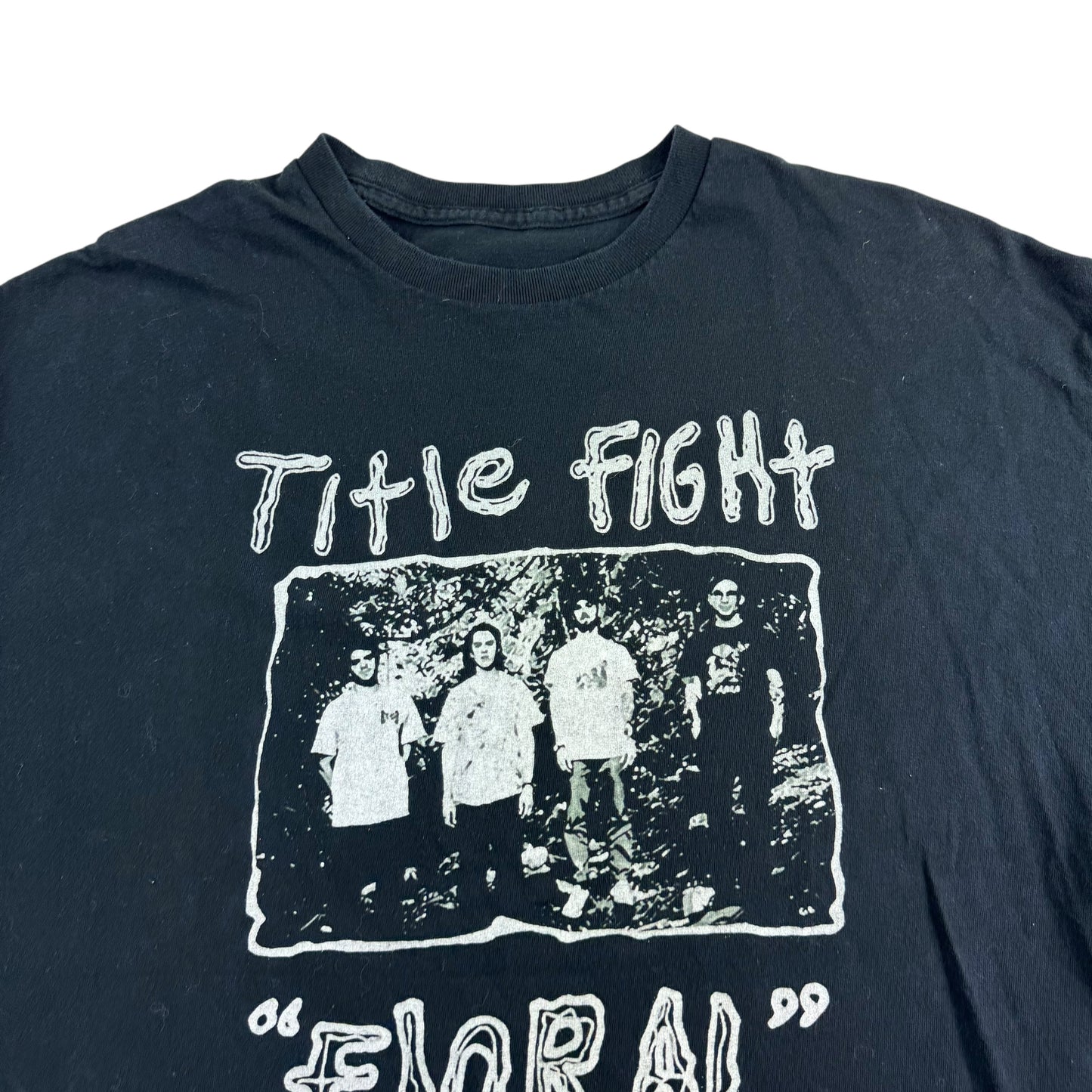 Title Fight Shirt XL Floral Green