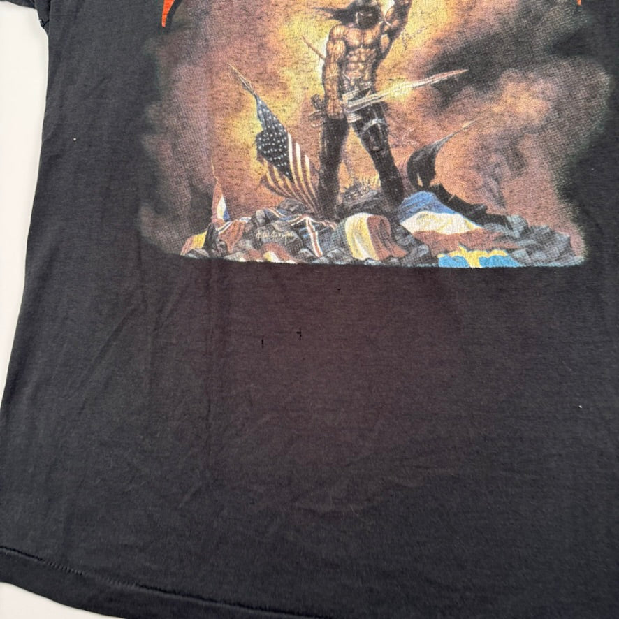 Vintage 80s Manowar Shirt Large