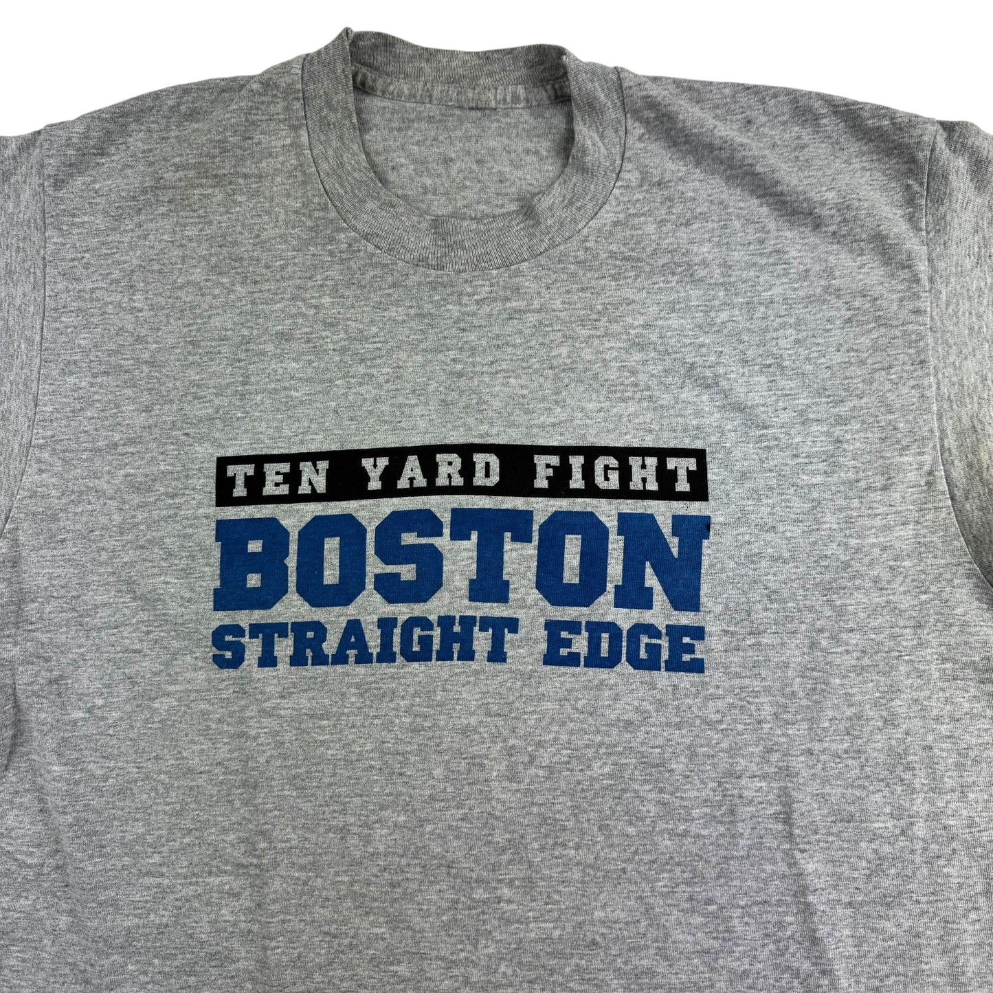 Vintage 90s Ten Yard Fight Shirt Large Boston