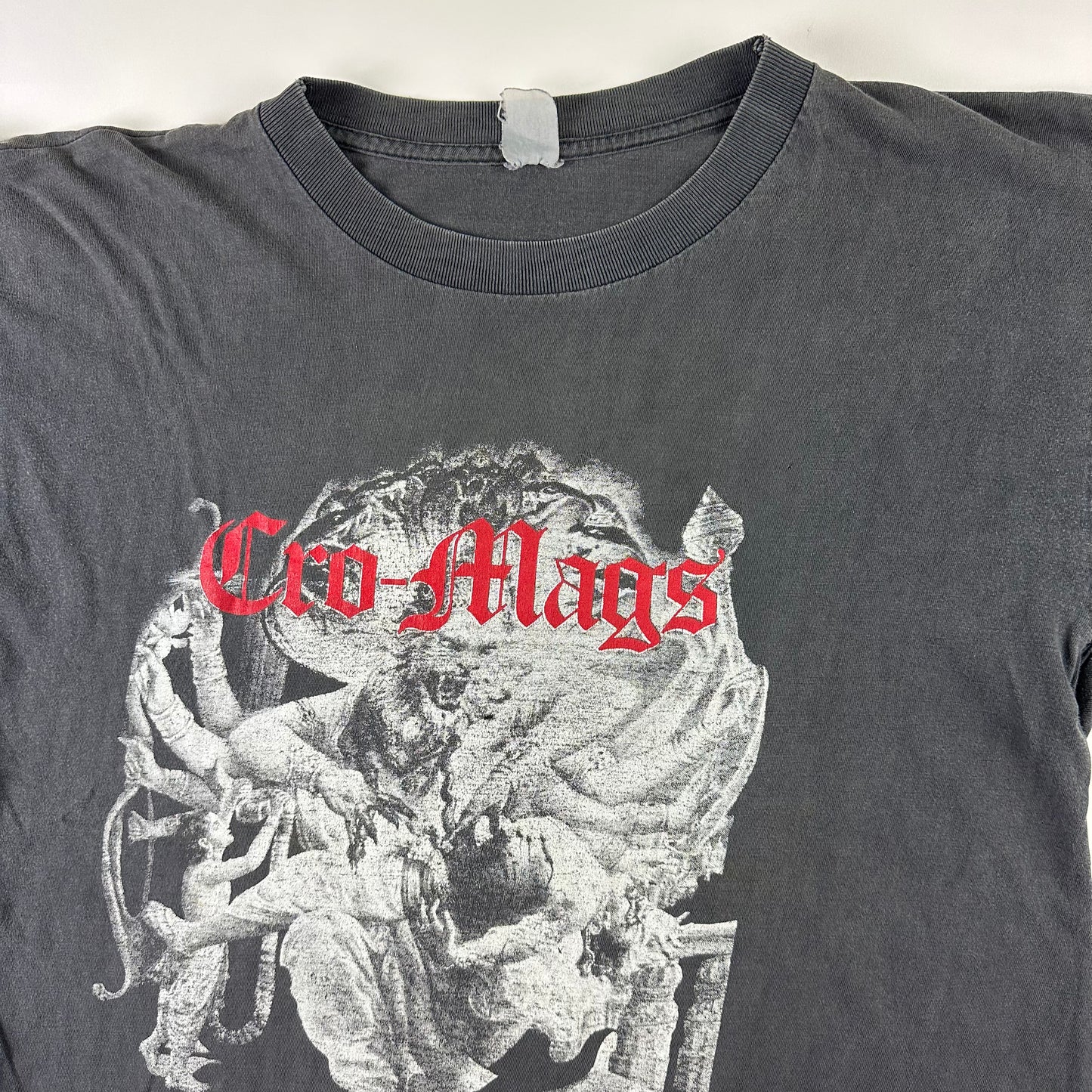 Vintage 1991 Cro-Mags Shirt Large Best Wishes European Tour
