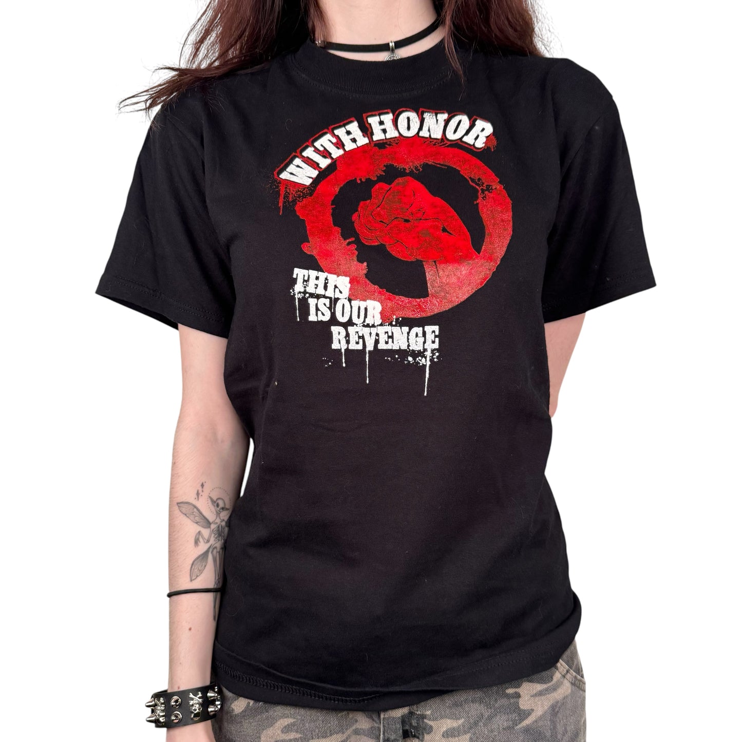 Vintage 2000s With Honor Shirt Small This Is Our Revenge