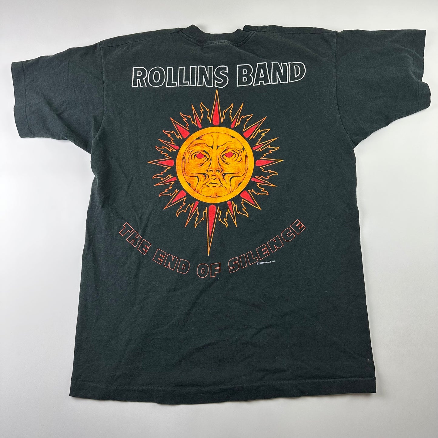 Vintage 1992 Rollins Band Shirt Large Silence Sucks