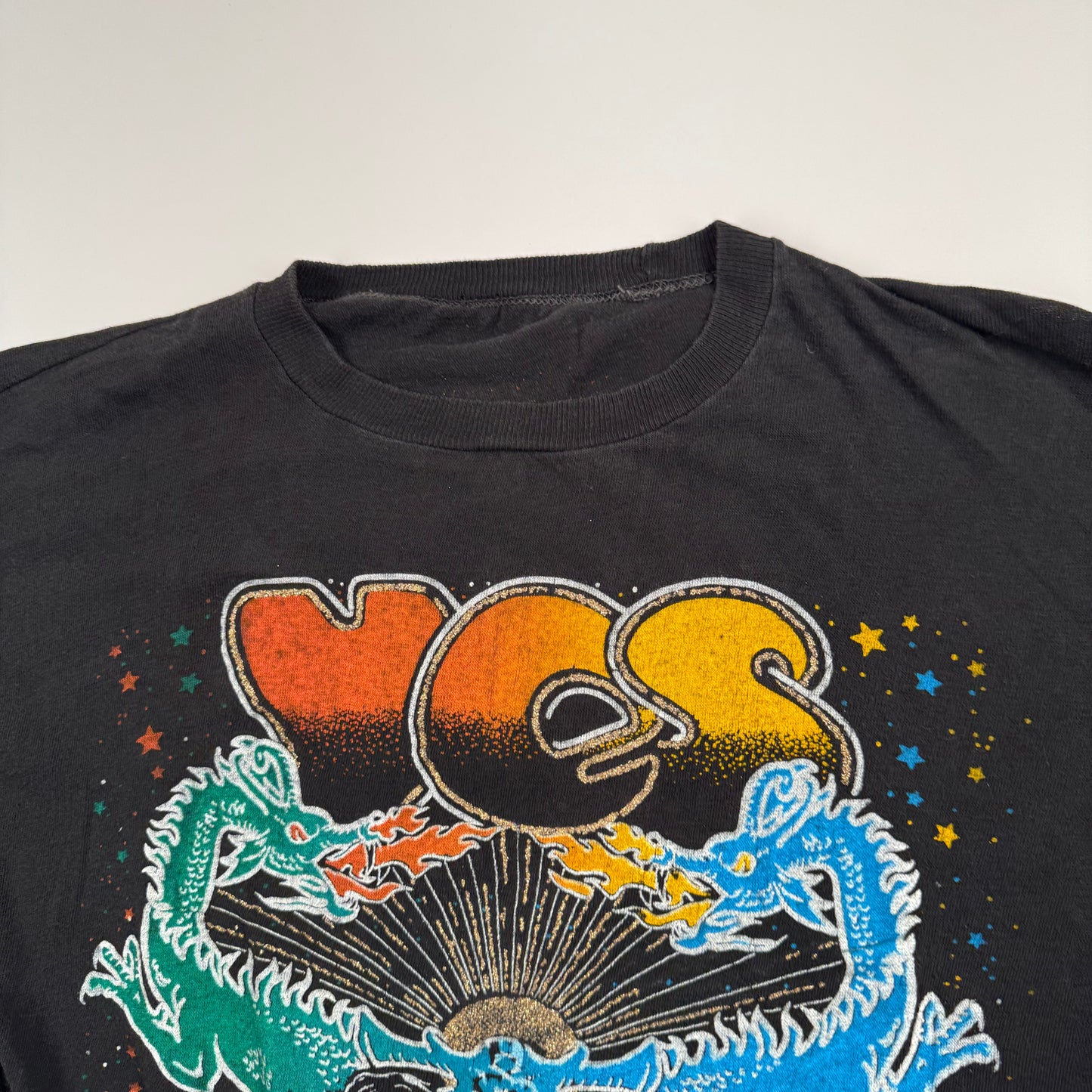 Vintage 70s Yes Shirt Medium On Tour