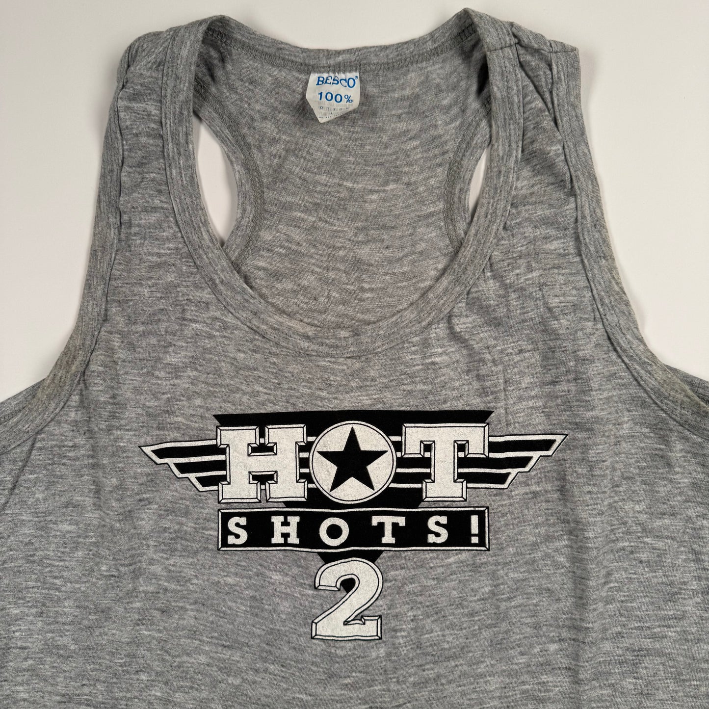 Vintage 90s Hot Shots 2 Tank Top Large