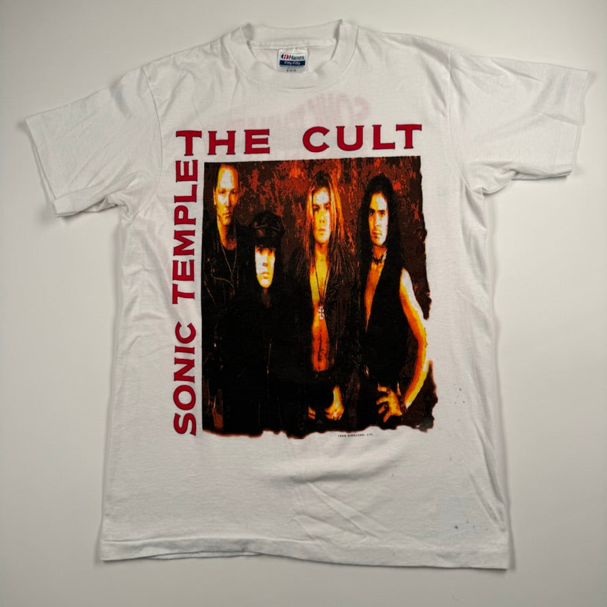 Vintage 1989 The Cult Shirt Medium Sonic Temple