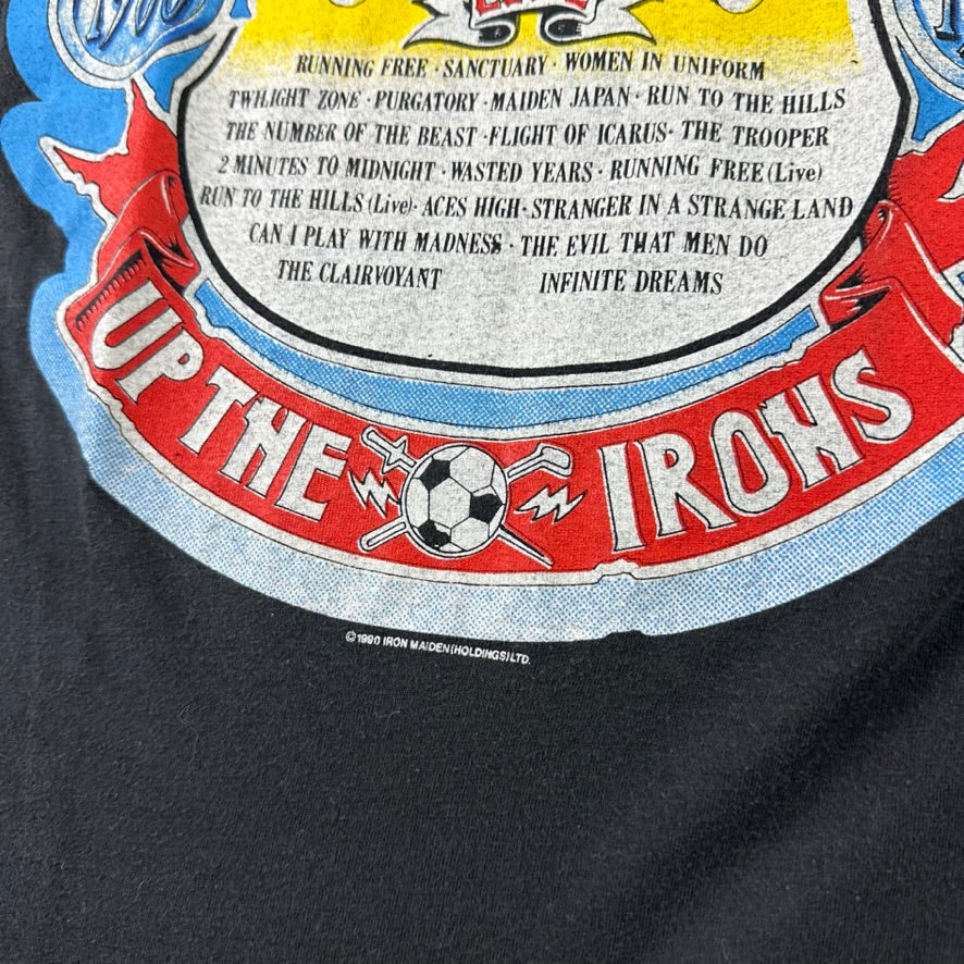 Vintage 1990 Iron Maiden Shirt Large The First Ten Years