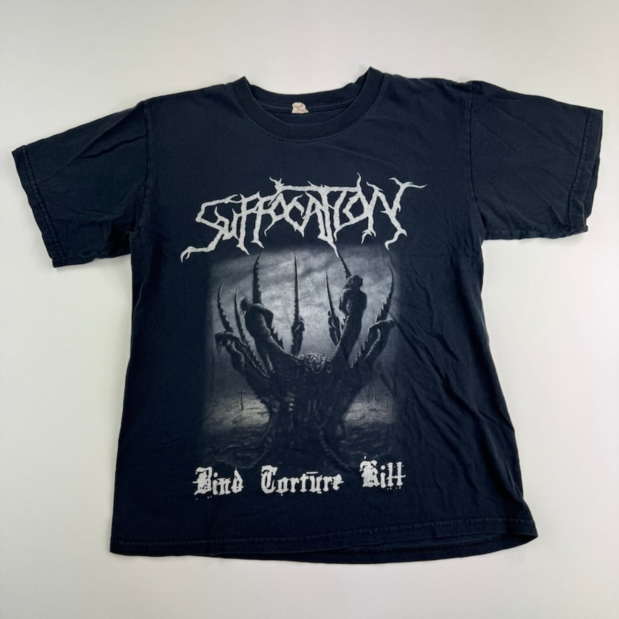 Vintage 2000s Suffocation Shirt Medium