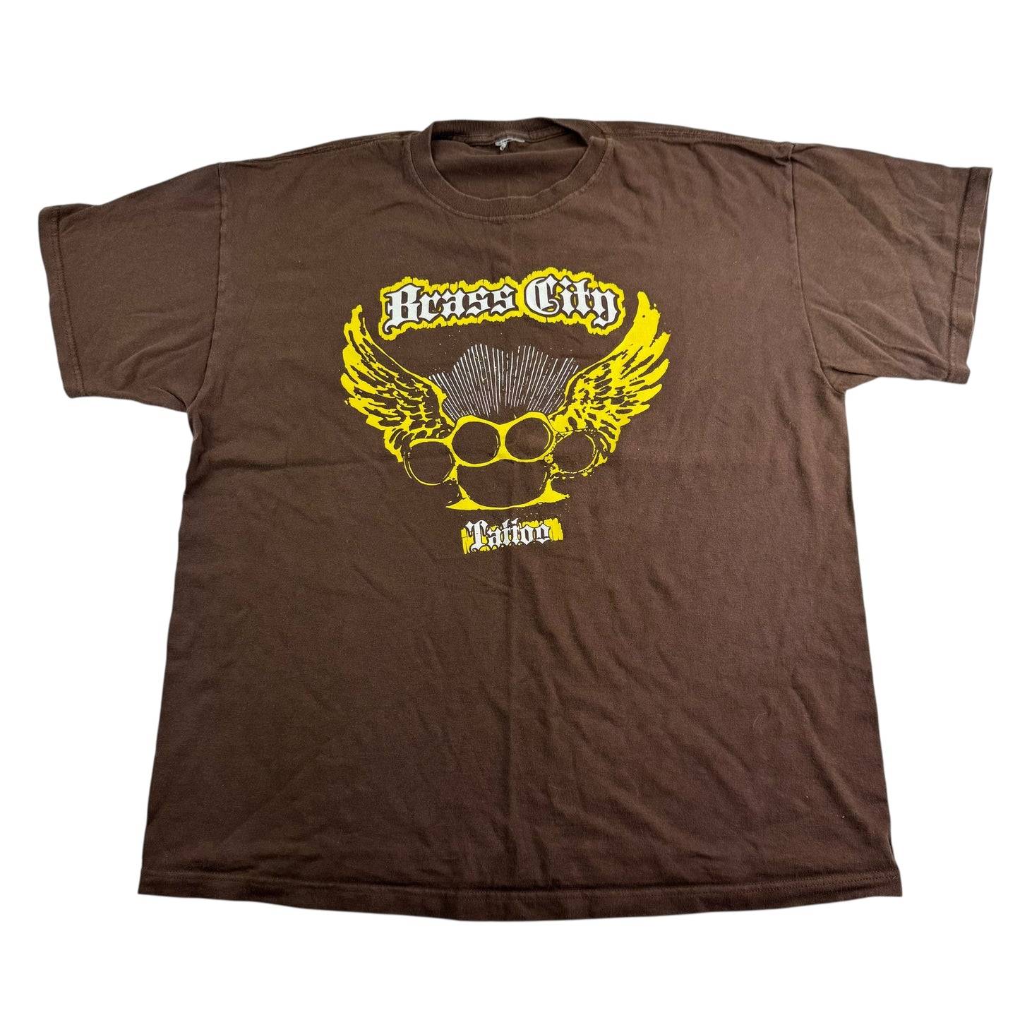 Brass City Tattoo Shirt XL