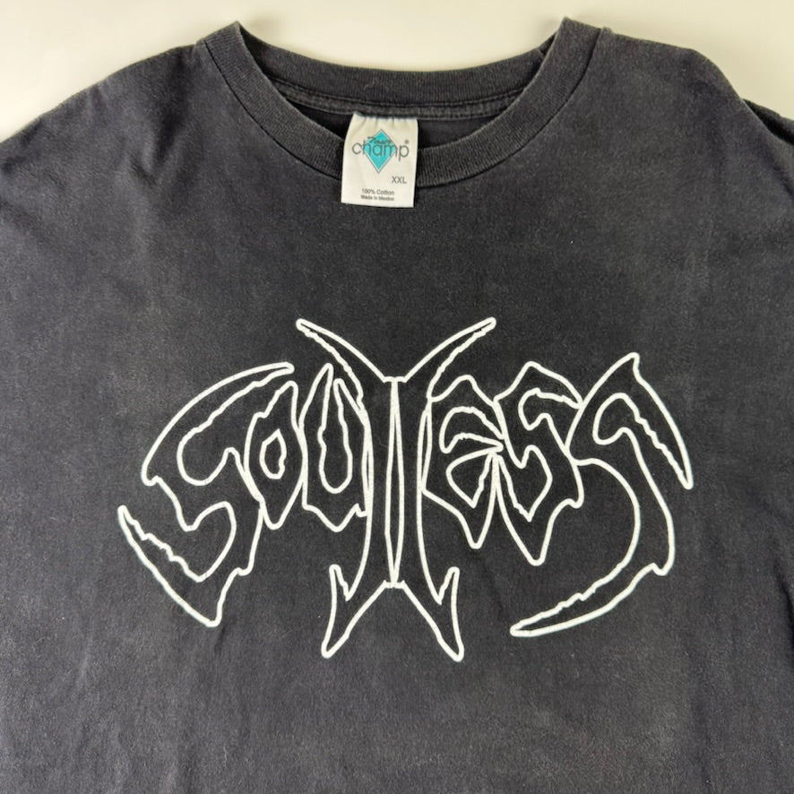 Vintage 90s Soulless Shirt XXL Know The Face