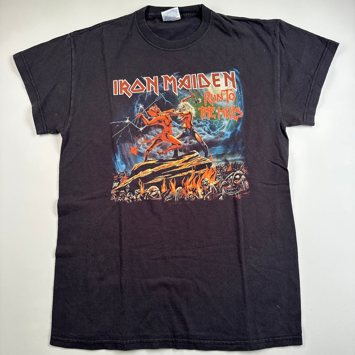Vintage 2004 Iron Maiden Shirt Medium Run To The Hills