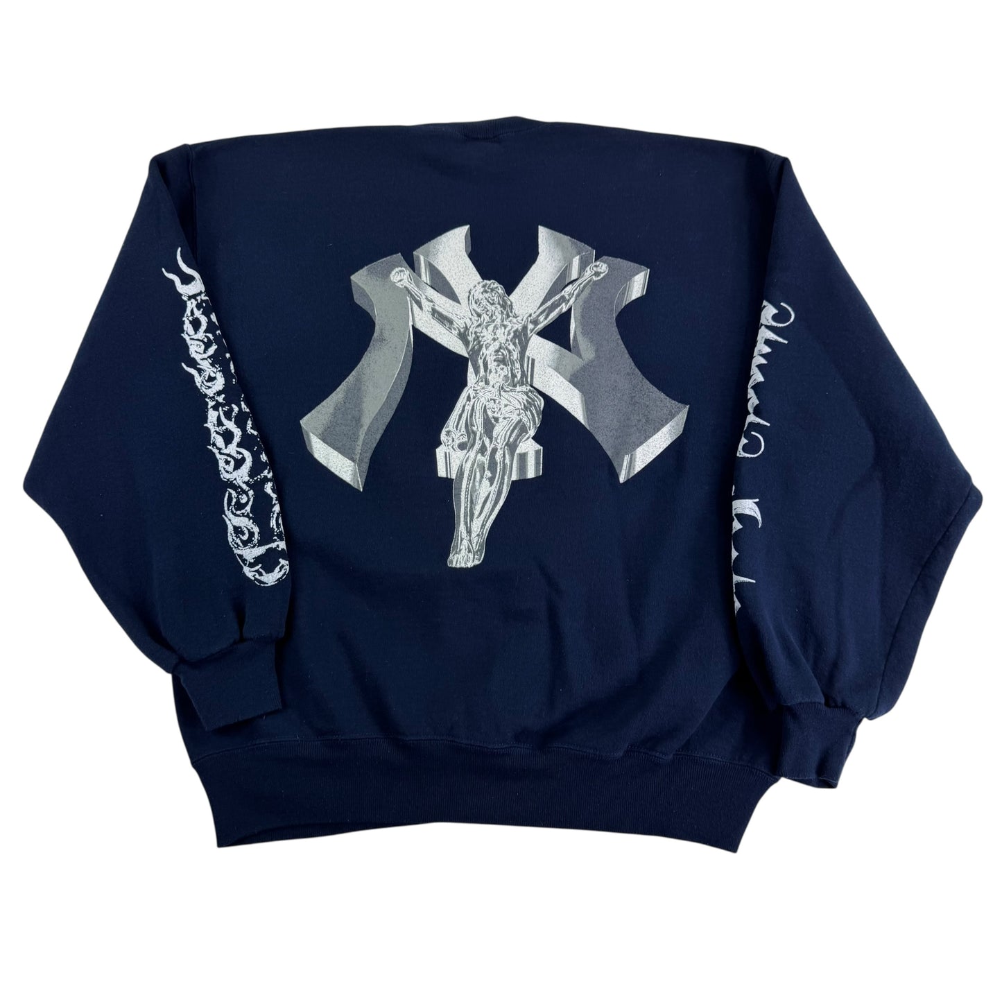 Cross Of Disbelief Crewneck Sweatshirt Large