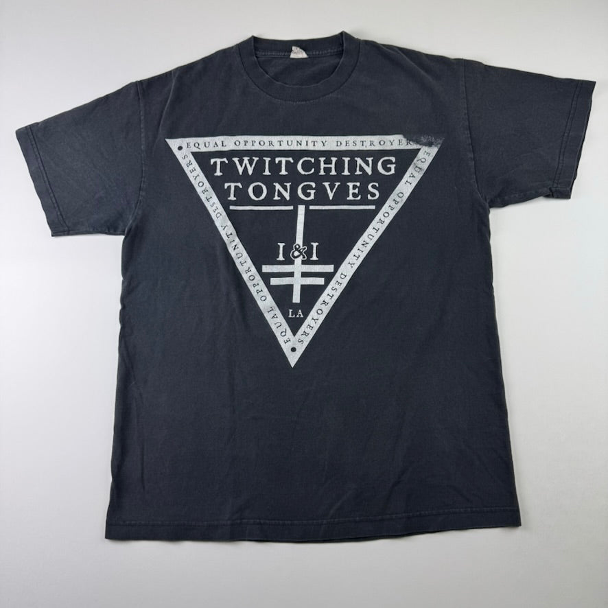 Twitching Tongues Shirt Large Insane & Inhumane