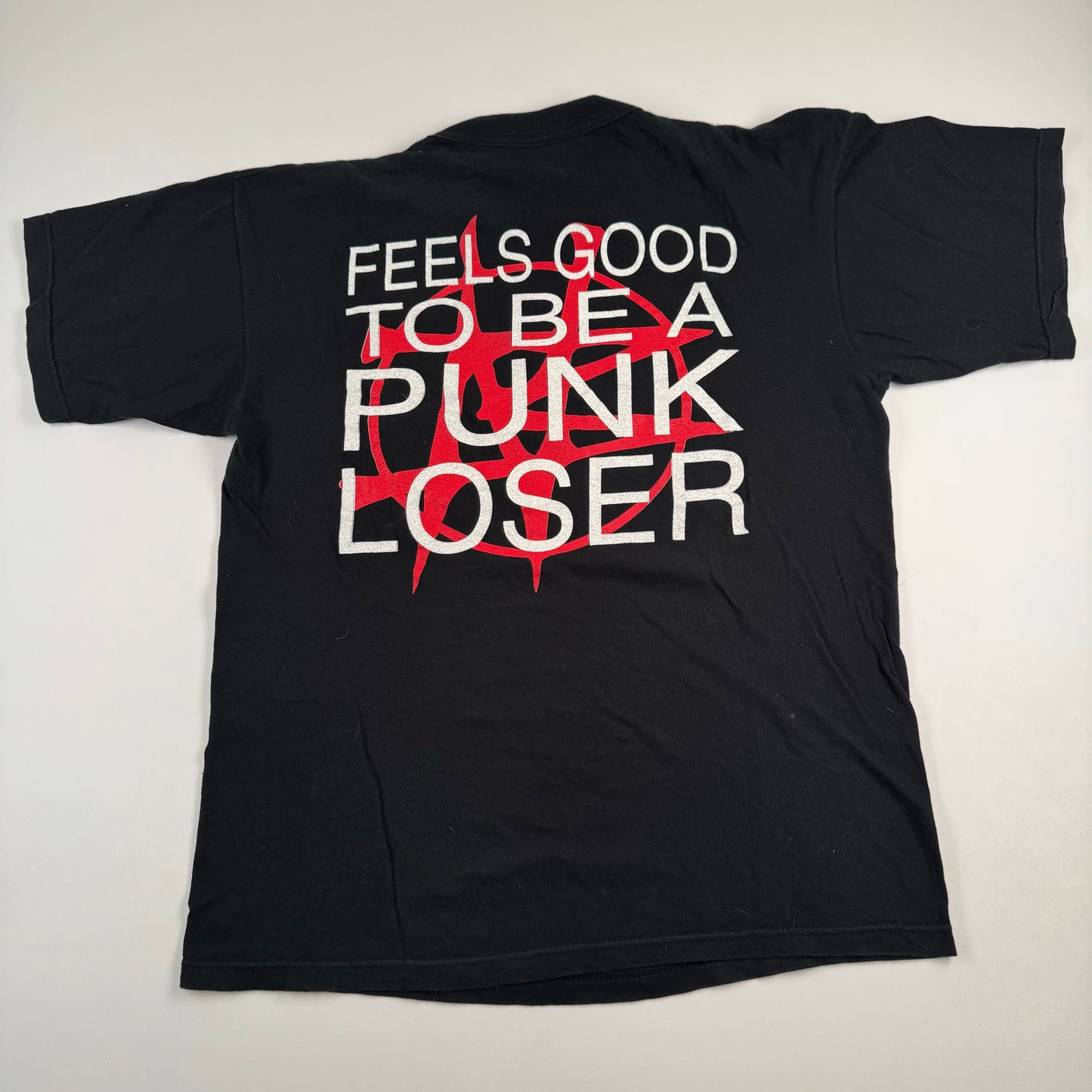 Vintage 1994 Nailbomb Shirt Large Feels Good To Be a Punk Loser
