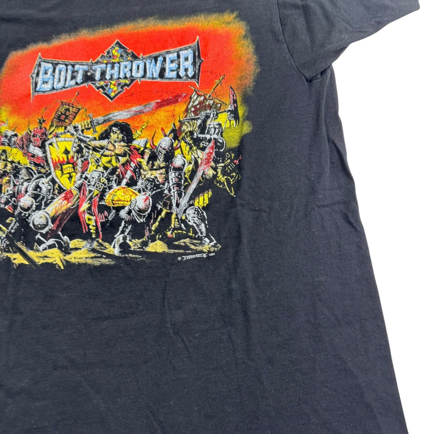 Vintage 1991 Bolt Thrower Shirt Large War Master