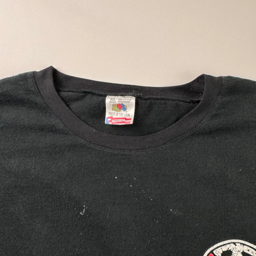 Vintage 1994 Life Of Agony Cropped Long Sleeve Shirt XL Smoke Em All