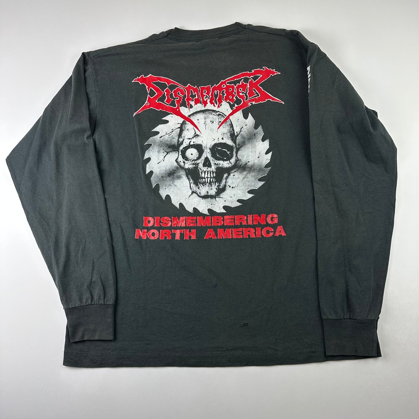 Vintage 90s Dismember Long Sleeve Shirt XL North America