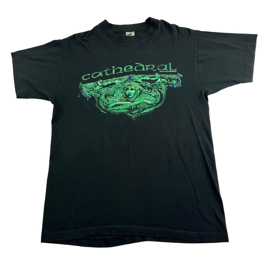 Vintage 1992 Cathedral Shirt Large Nihilstic Coven