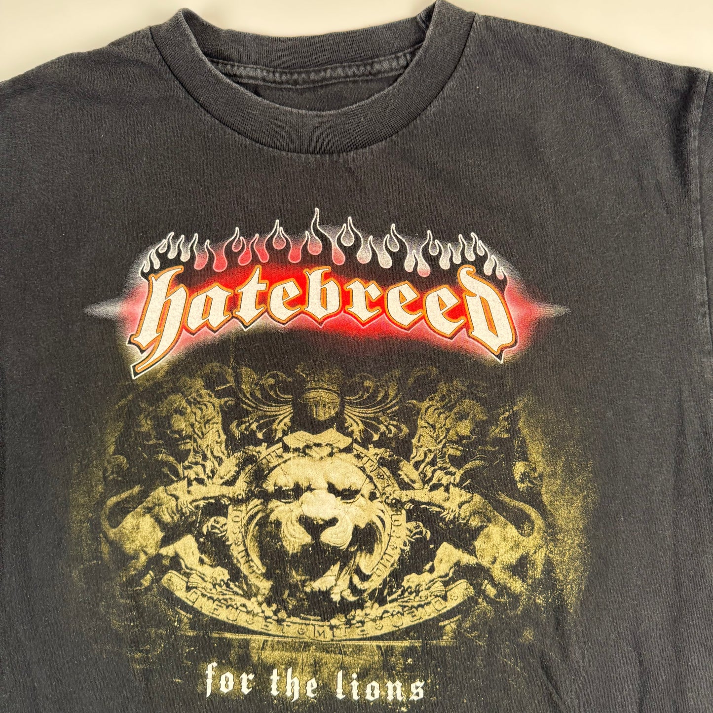 2009 Hatebreed Shirt Medium For The Lions