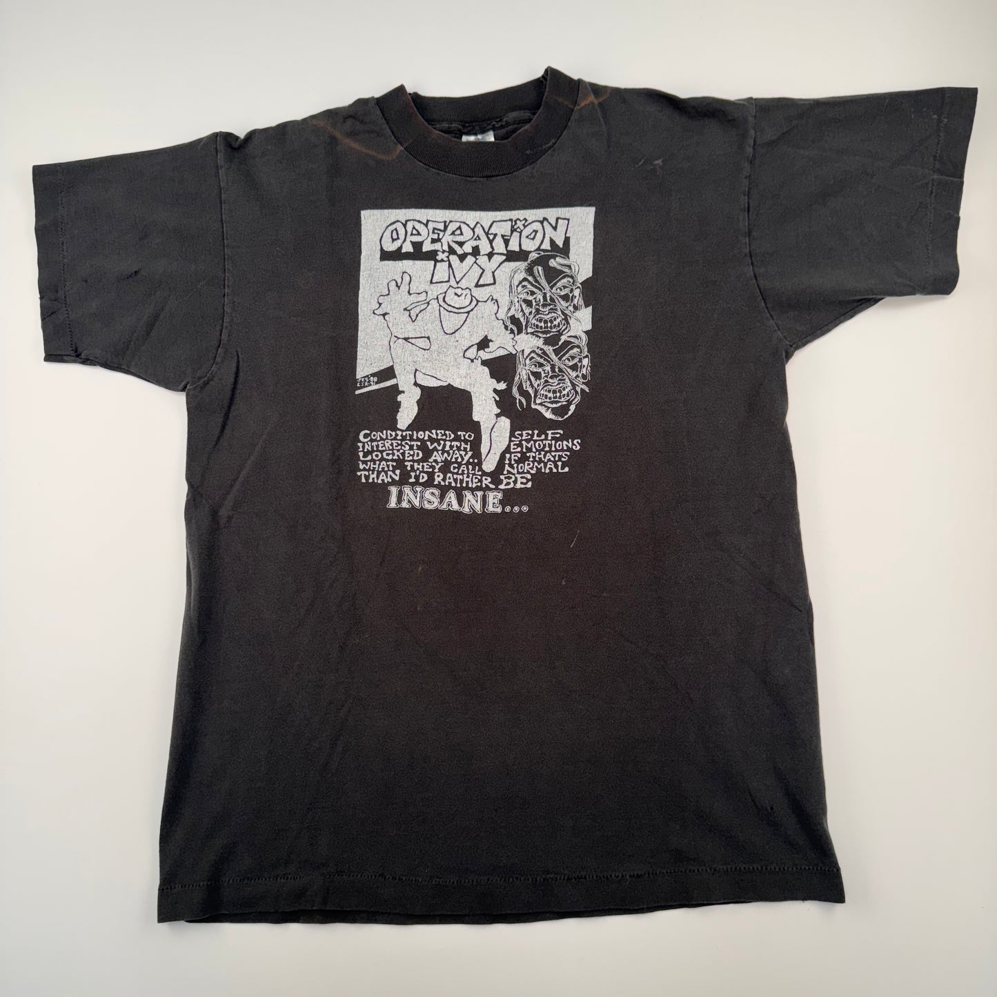 Vintage 90s Operation Ivy Shirt Large Insane