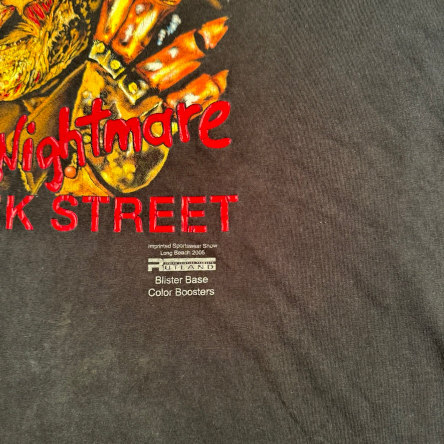 Vintage 90s A Nightmare On Elm Street Shirt XL Ink Tattoo