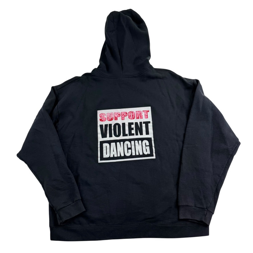 2000s Bulldoze Sweatshirt Large Support Violent Dancing