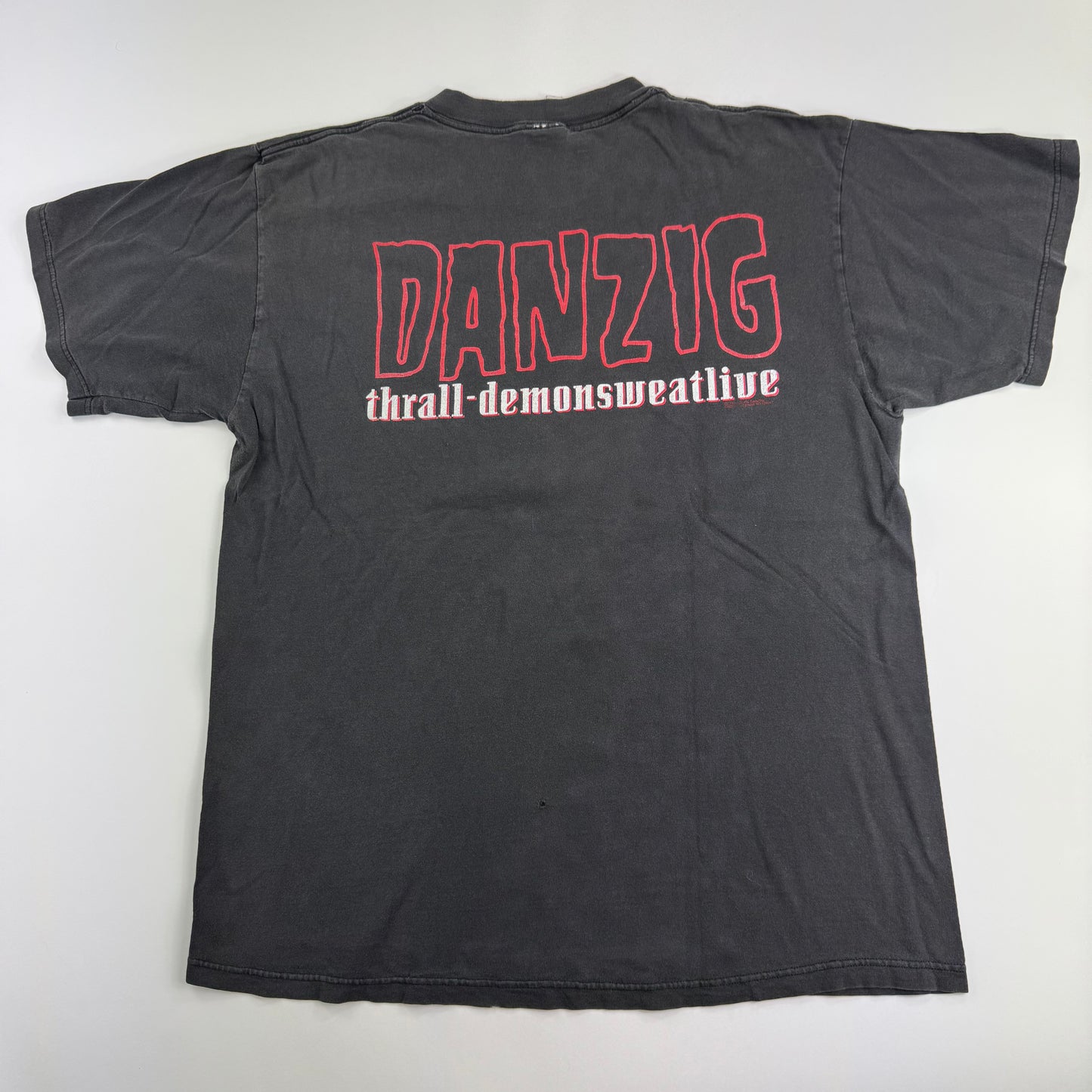 Vintage 1993 Danzig Shirt XL Thrall Demonsweatlive Tour