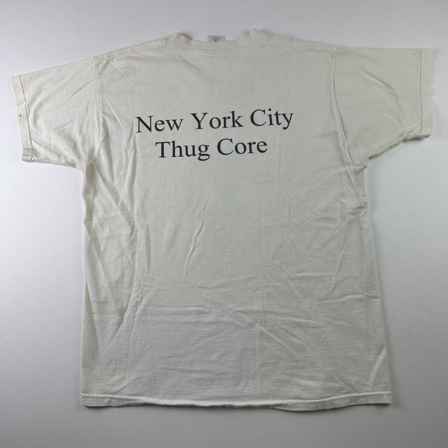 Vintage 90s Skarhead Shirt Large New York City Thug Core