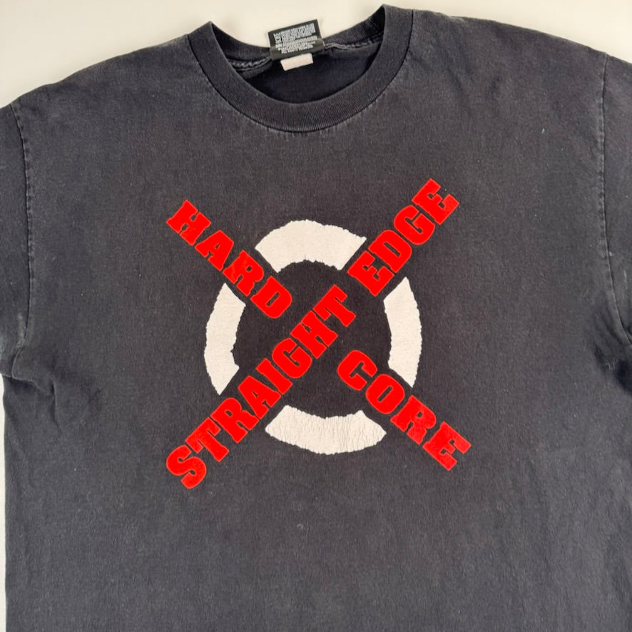 Vintage 2000s CM Punk Shirt Large Hardcore Straight Edge