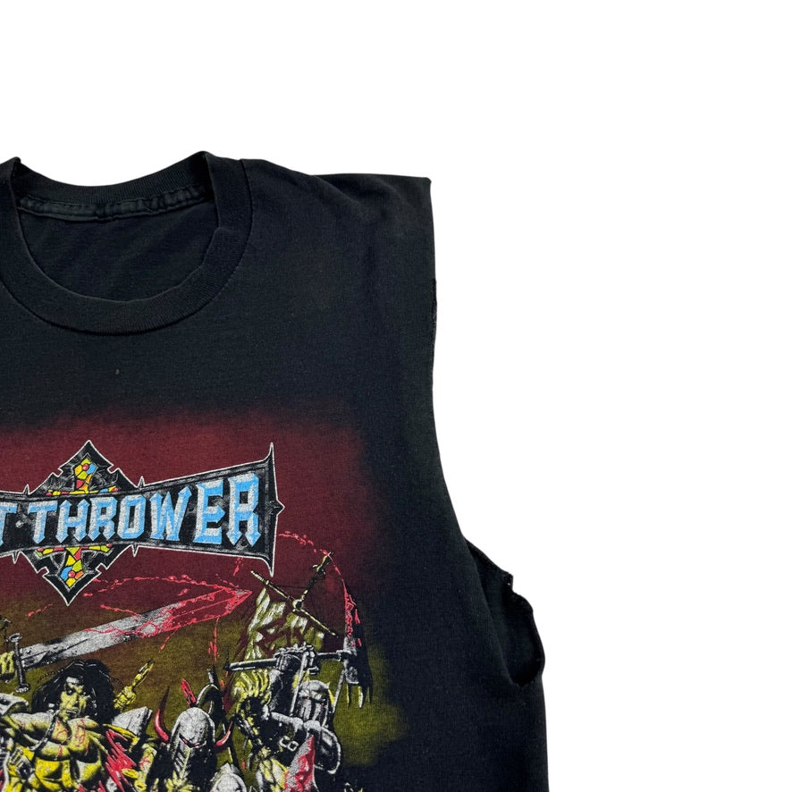 Vintage 1991 Bolt Thrower Sleeveless Shirt Large War Master
