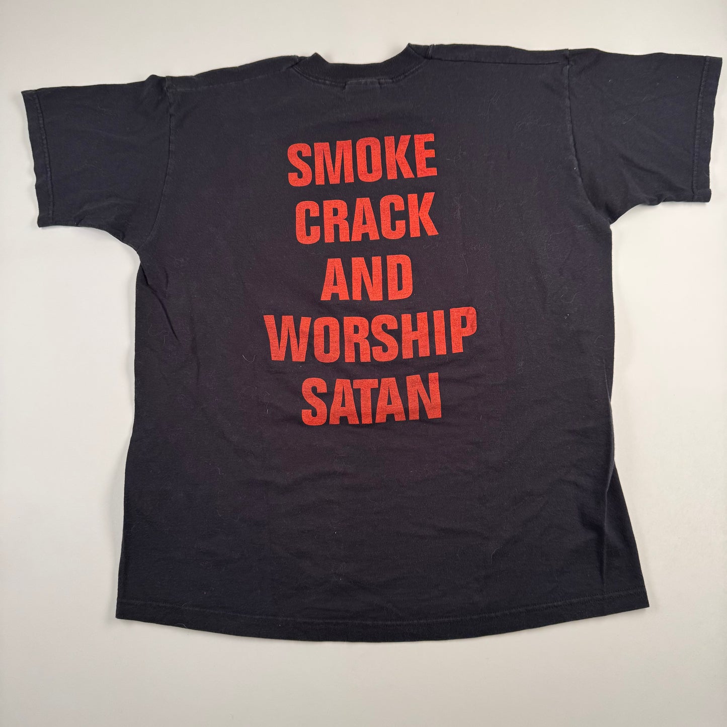Vintage 90s Impaled Nazarene Shirt Large Smoke Crack