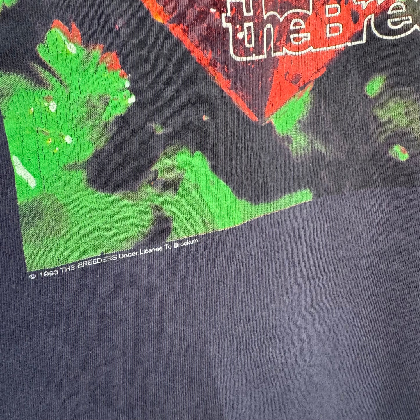 Vintage 1993 The Breeders Shirt Large Last Splash