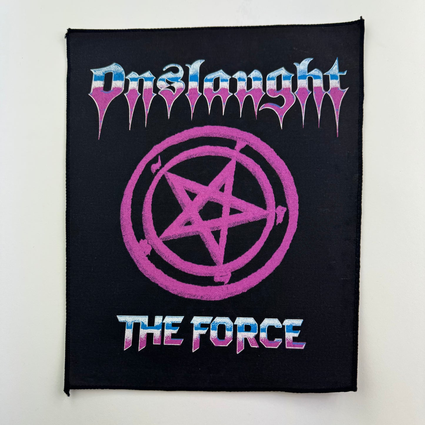 Blood Feast Back Patch Face Fate