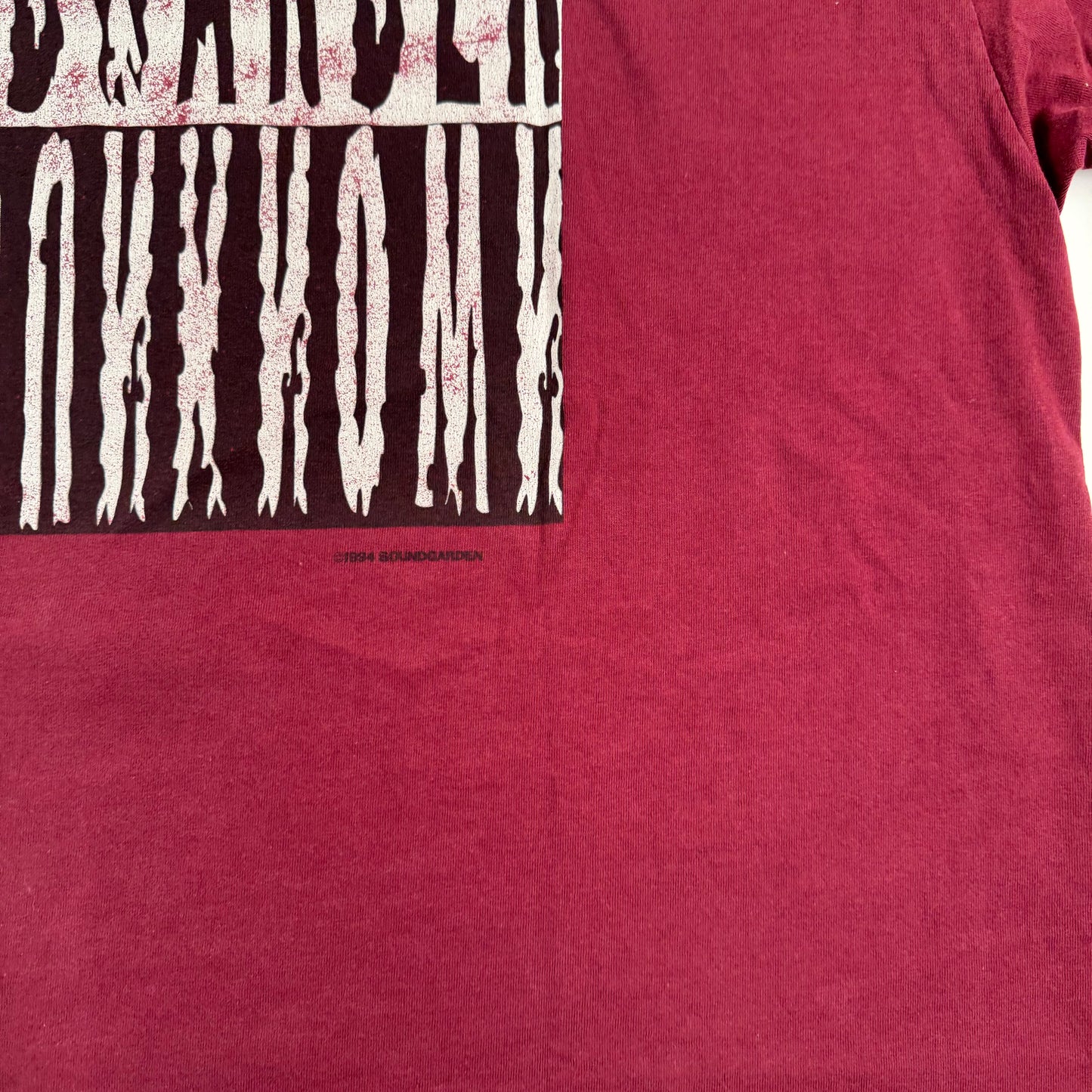 Vintage 1994 Soundgarden Shirt XL Superunknown