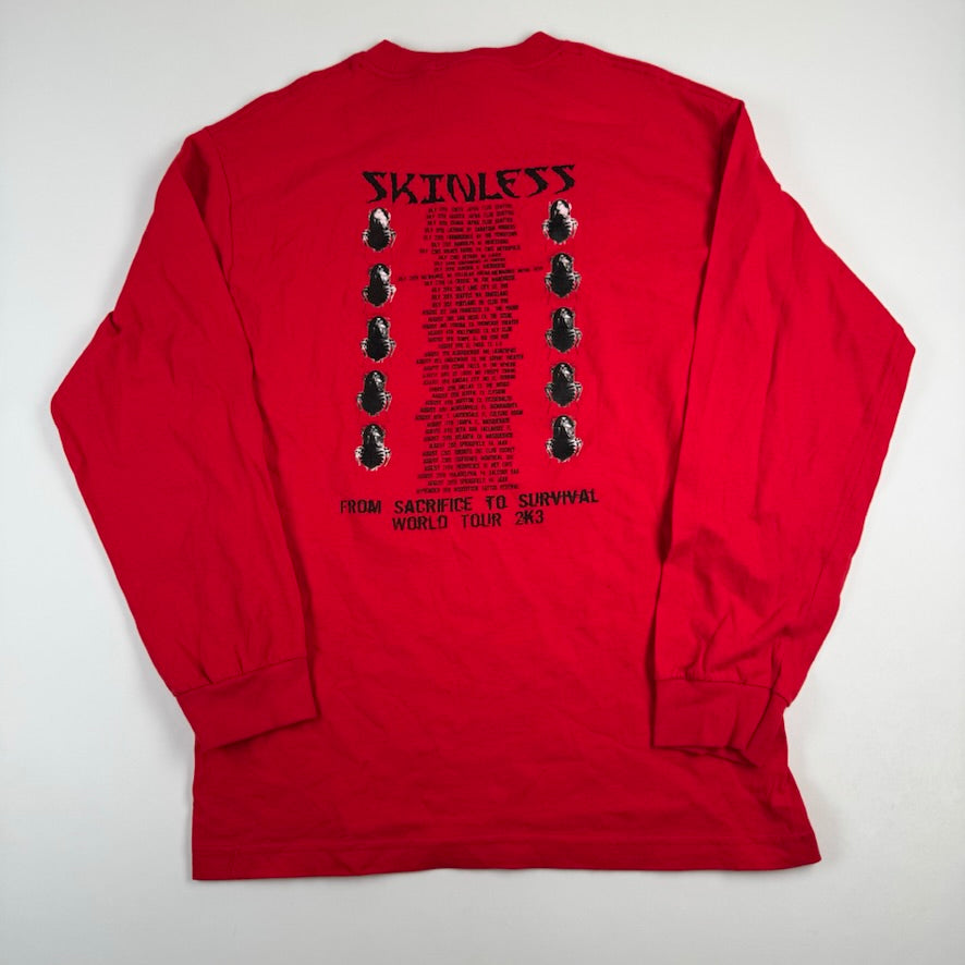 Vintage 2003 Skinless Long Sleeve Shirt Medium From Sacrifice To Survival