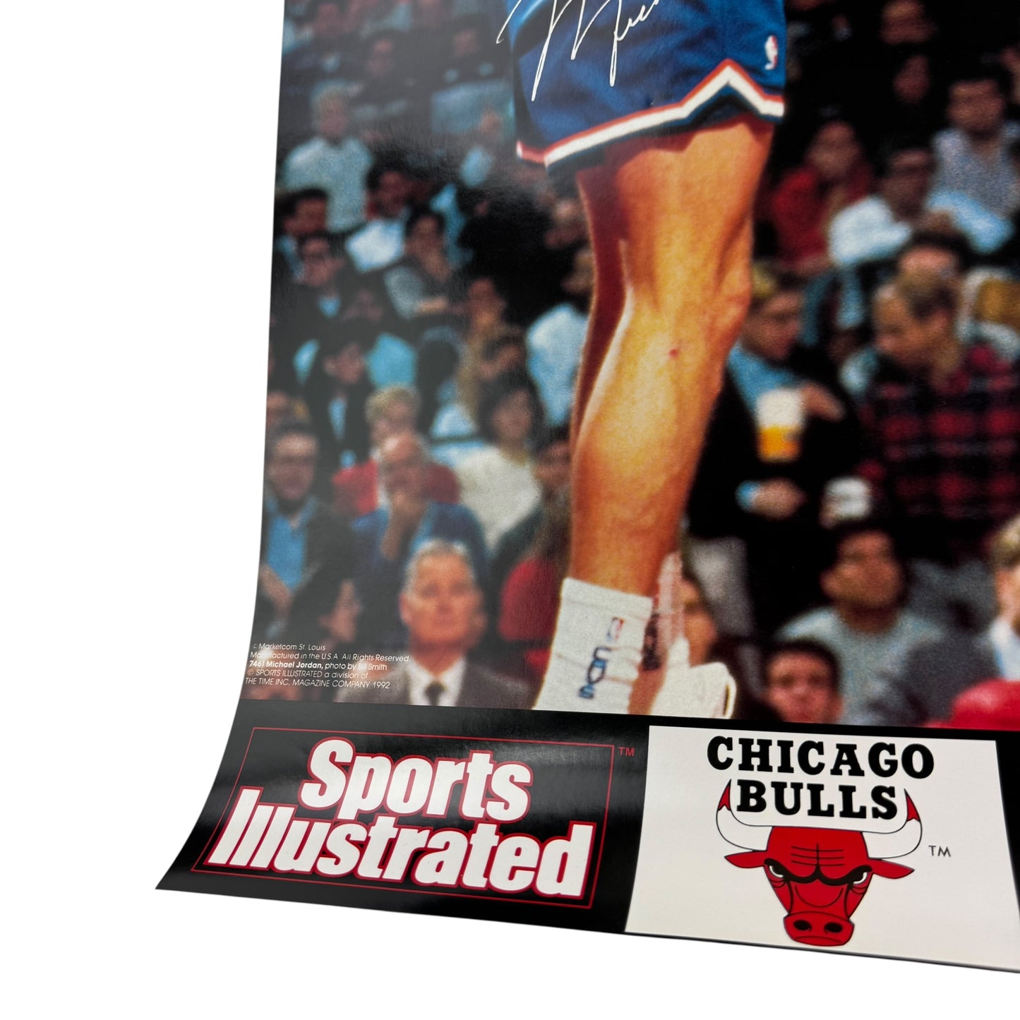 Vintage 1992 Michael Jordan Poster Chicago Bulls